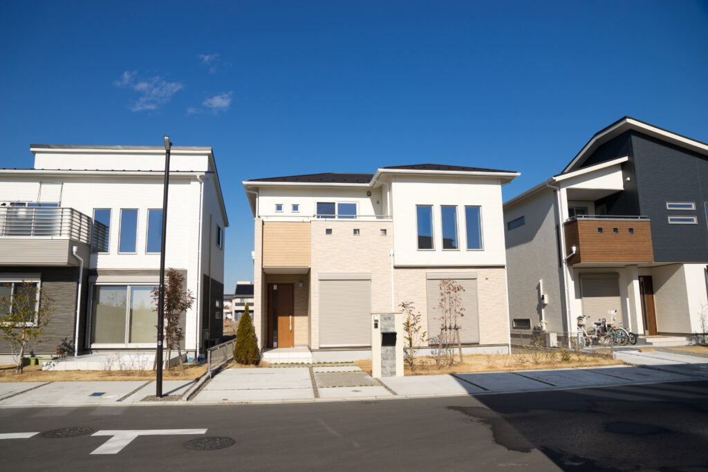 注文住宅の駐車場